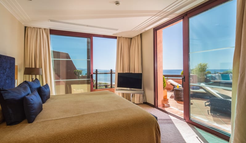 Presidential Suite Bedroom daytime